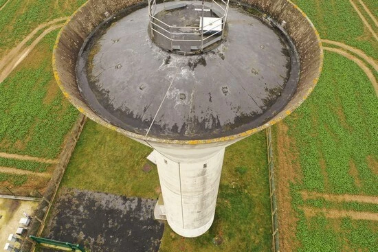 DRONE DELATTRE EXPERTISE - Photo d'un château d'eau à Vers-sur-Selle 80791