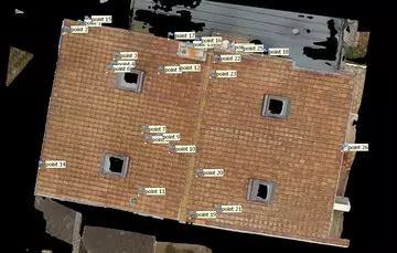 DRONE DELATTRE EXPERTISE - Orthophotographie pour une inspection de toitures pour réparer des sinistres
