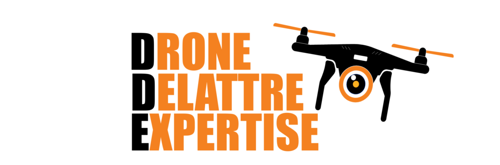 DRONE DELATTRE EXPERTISE - Logo version noir